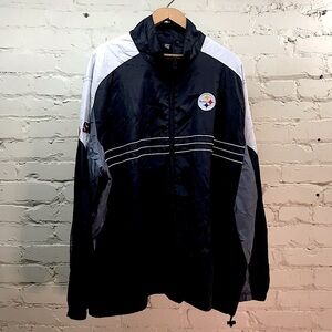 XXL Reebok NFL Steelers Windbreaker